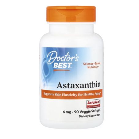 Doctor's Best, Astaxanthin, 6 mg, 90 Veggie Softgels in Pakistan