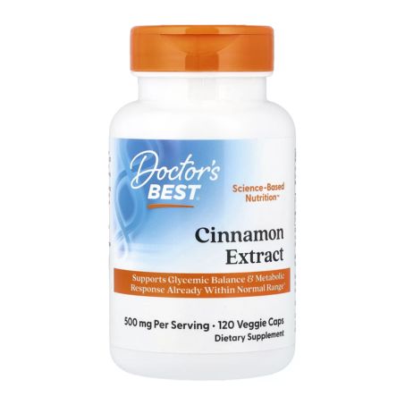 Doctor's Best, Cinnamon Extract, 500 mg, 120 Veggie Caps in Pakistan