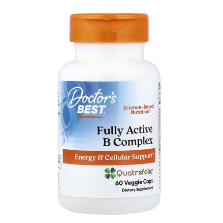 Doctor's Best, Fully Active B Complex, 60 Veggie Caps in Pakistan