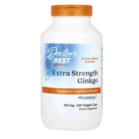 Doctor's Best, Ginkgo, 120 mg, 360 Veggie Caps in Pakistan
