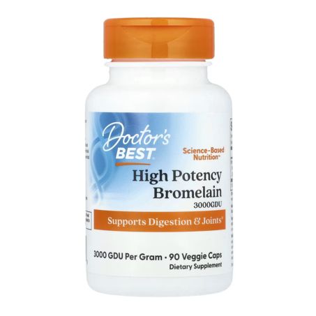 Doctor's Best, High Potency Bromelain, 500 mg, 90 Veggie Caps in Pakistan
