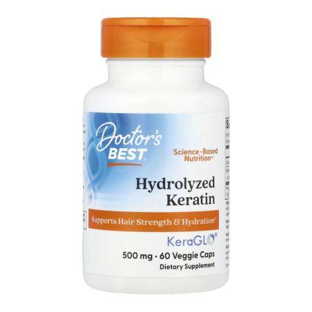 Doctor's Best, Hydrolyzed Keratin, 500 mg, 60 Veggie Caps in Pakistan