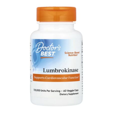 Doctor's Best, Lumbrokinase, 60 Veggie Caps in Pakistan