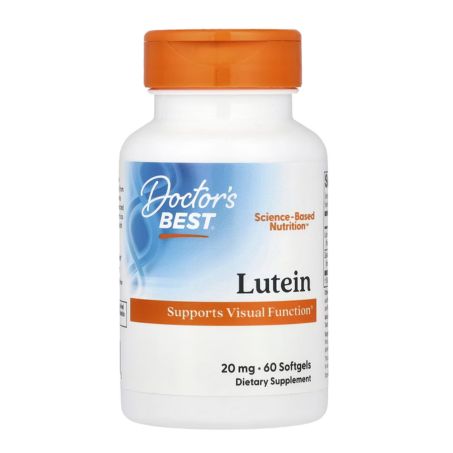 Doctor's Best, Lutein, 20 mg, 60 Softgels in Pakistan