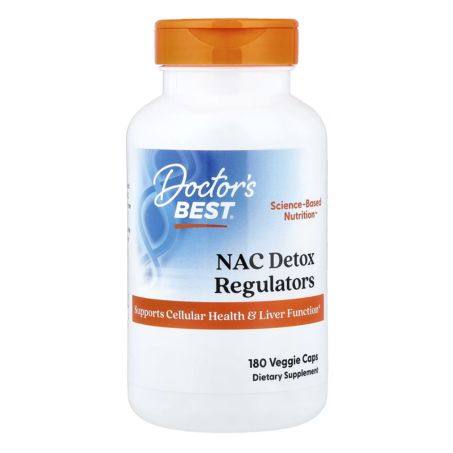 Doctor's Best, NAC Detox Regulators, 180 Veggie Caps in Pakistan