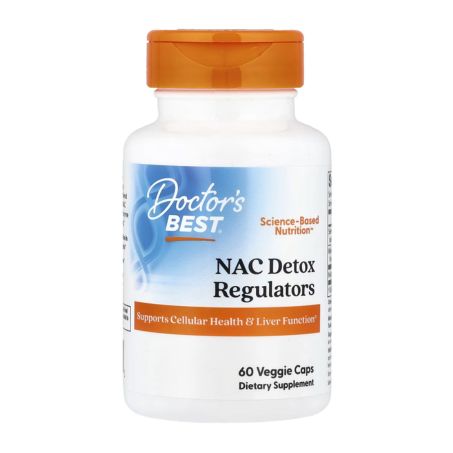 Doctor's Best, NAC Detox Regulators, 60 Veggie Caps in Pakistan