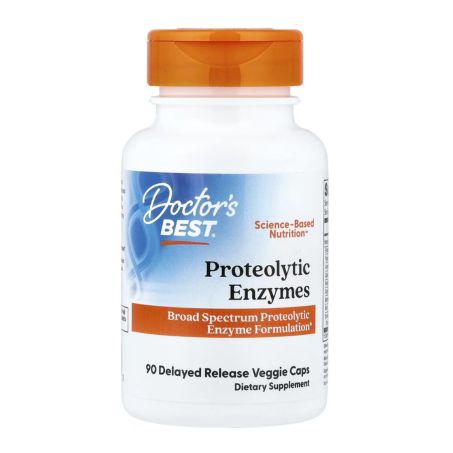 Doctor's Best, Proteolytic Enzymes, 90 Delayed Release Veggie Caps in Pakistan