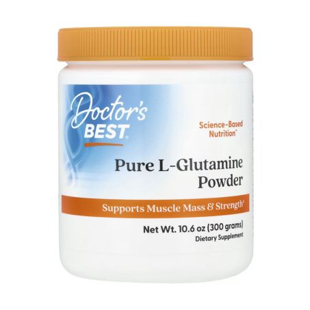 Doctor's Best, Pure L-Glutamine Powder, 10.6 oz (300 g) in Pakistan