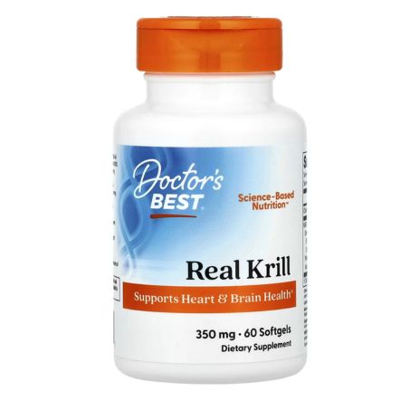 Doctor's Best, Real Krill, 350 mg, 60 Softgels in Pakistan