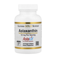 California Gold Nutrition, Astaxanthin, Astalif® Pure Icelandic, 12 mg, 120 Veggie Softgels in Pakistan