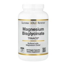 California Gold Nutrition, Magnesium Bisglycinate Chelate, Albion TRAACS®, 240 Veggie Capsules in Pakistan