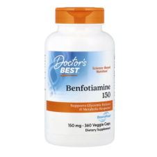 Doctor's Best, Benfotiamine with BenfoPure®, 150 mg, 360 Veggie Caps in Pakistan