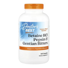 Doctor's Best, Betaine HCl, Pepsin and Gentian Bitters, 360 Capsules in Pakistan
