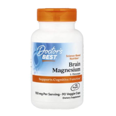 Doctor's Best, Brain Magnesium with Magtein®, 150 mg, 90 Veggie Caps in Pakistan