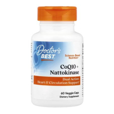 Doctor's Best, CoQ10 + Nattokinase, 60 Veggie Caps in Pakistan
