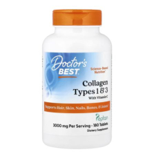 Doctor's Best, Collagen Types 1 & 3 with Vitamin C, 3000 mg, 180 Tablets in Pakistan