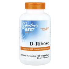 Doctor's Best, D-Ribose, 4250 mg, 120 Veggie Caps in Pakistan