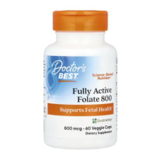 Doctor's Best, Fully Active Folate 800, 800 mcg, 60 Veggie Caps in Pakistan