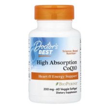 Doctor's Best, High Absorption CoQ10, 200 mg, 60 Veggie Softgels in Pakistan