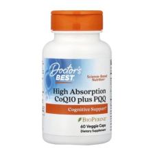 Doctor's Best, High Absorption CoQ10 plus PQQ, 60 Veggie Caps in Pakistan