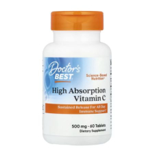 Doctor's Best, High Absorption Vitamin C, 500 mg, 60 Tablets in Pakistan