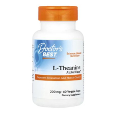 Doctor's Best, L-Theanine, AlphaWave®, 200 mg, 60 Veggie Caps in Pakistan
