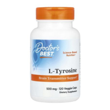 Doctor's Best, L-Tyrosine, 500 mg, 120 Veggie Caps in Pakistan