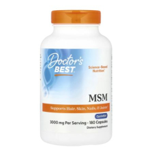 Doctor's Best, MSM, 3000mg, 180 Capsules in Pakistan