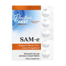 Doctor's Best, SAM-e, 200 mg, 60 Enteric Coated Tablets in Pakistan