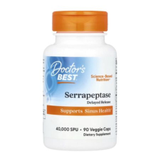Doctor's Best, Serrapeptase, 40,000 SPU, 90 Veggie Caps in Pakistan