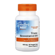 Doctor's Best, Trans-Resveratrol 100, 60 Veggie Caps in Pakistan