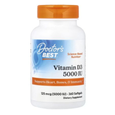 Doctor's Best, Vitamin D3, 125 mcg (5,000 IU), 360 Softgels in Pakistan
