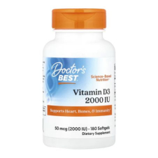 Doctor's Best, Vitamin D3, 50 mcg (2,000 IU), 180 Softgels in Pakistan